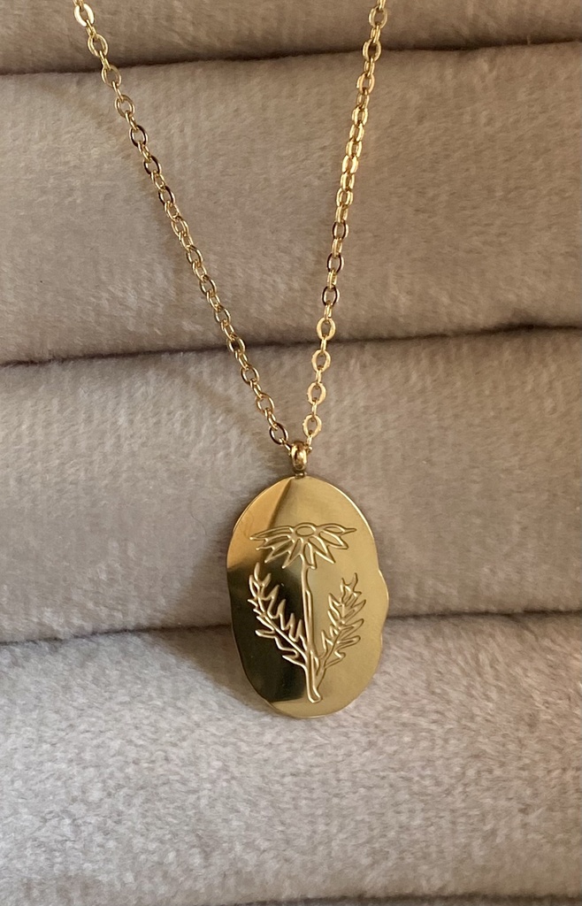 Months & Flowers Necklace 
