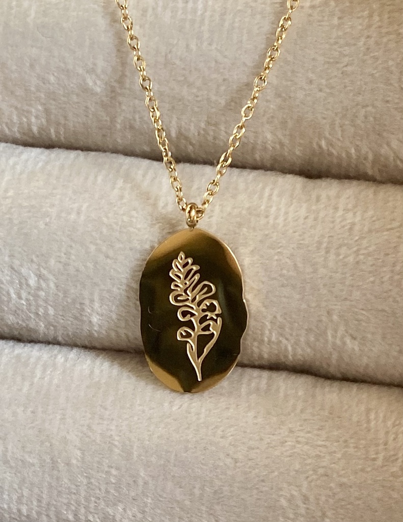Months & Flowers Necklace 