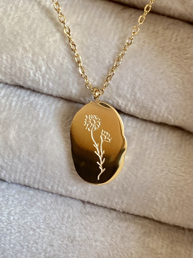 Months & Flowers Necklace 