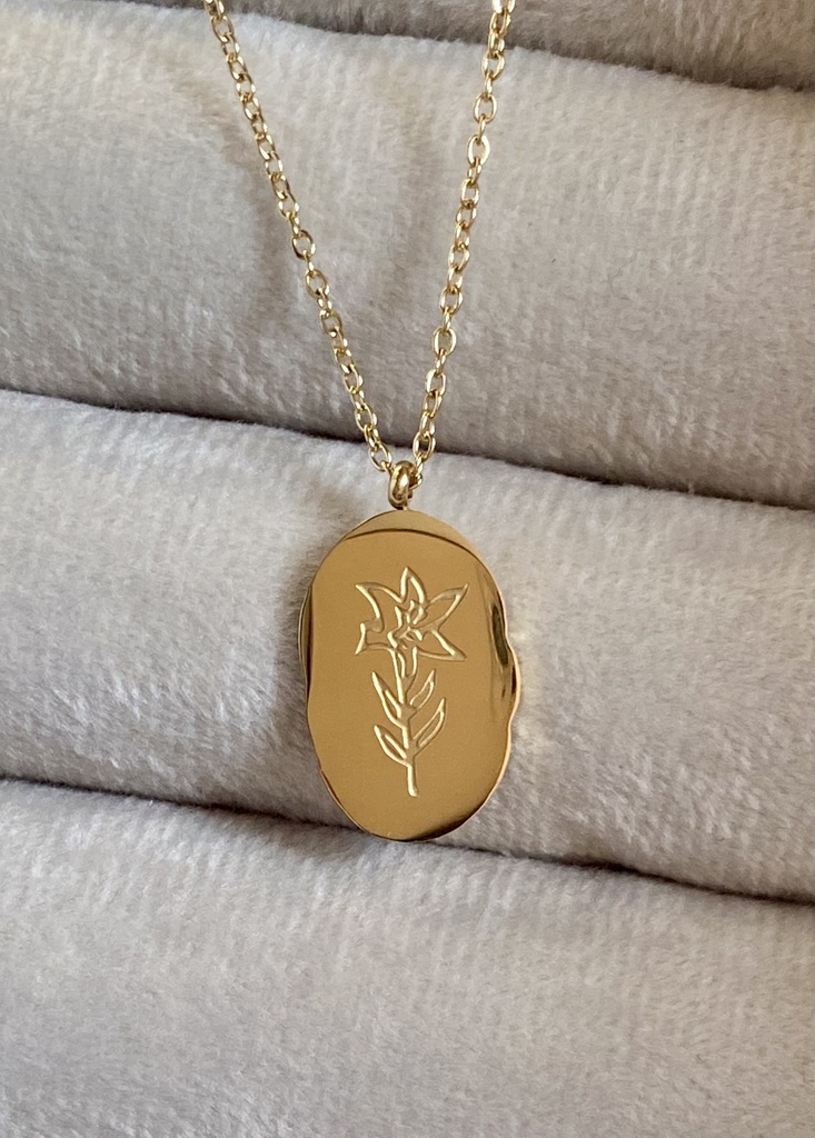 Months & Flowers Necklace 