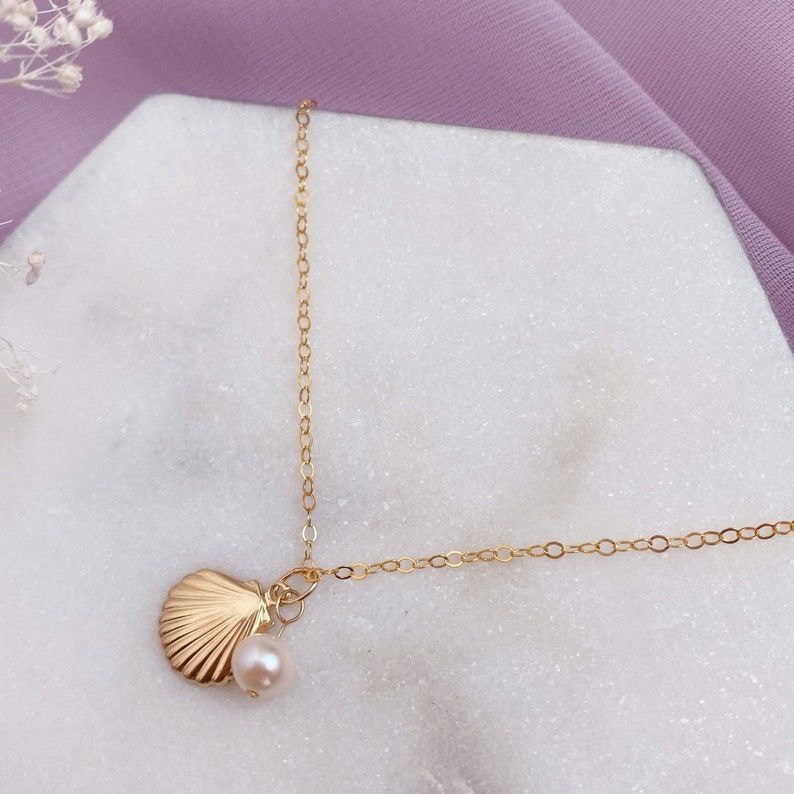 Shell &pearl Necklace 