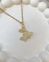 3 Butterfly Necklace