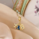 Airplane Necklace 
