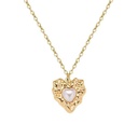 Pearl Heart Necklace 