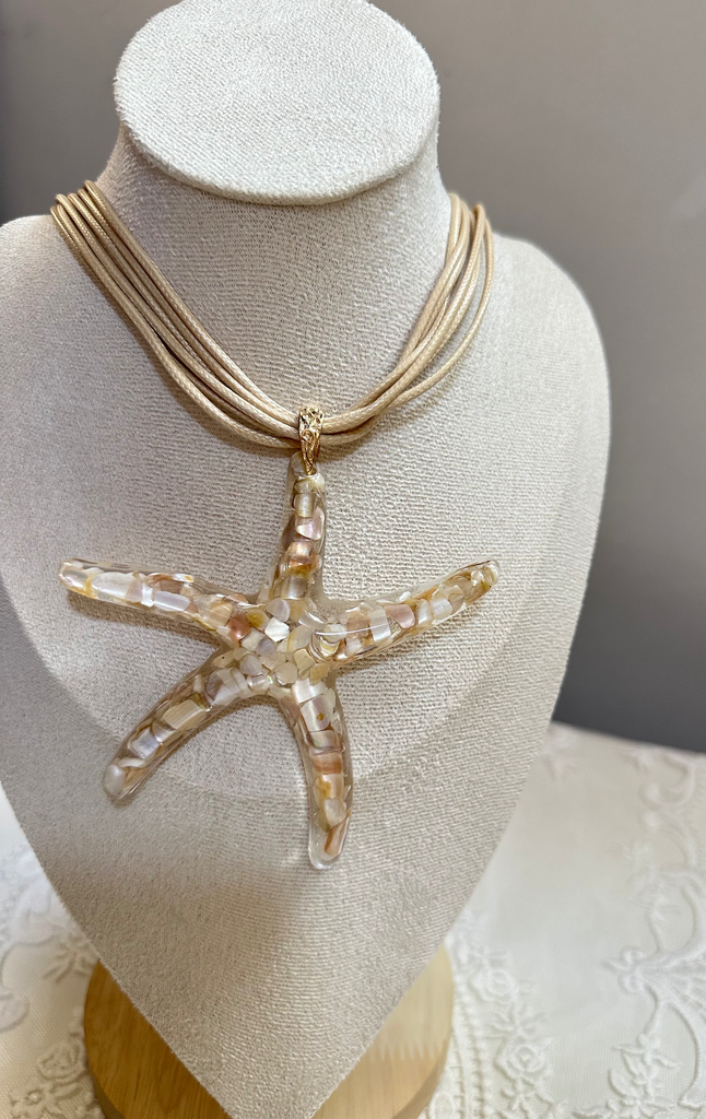 [14271] Starfish Necklace