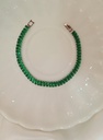 Green tennis Bracelet 