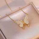 Magnetic Butterfly Necklace 