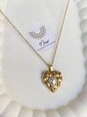 Pearl Heart Necklace 