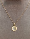 Flower pearl Necklace