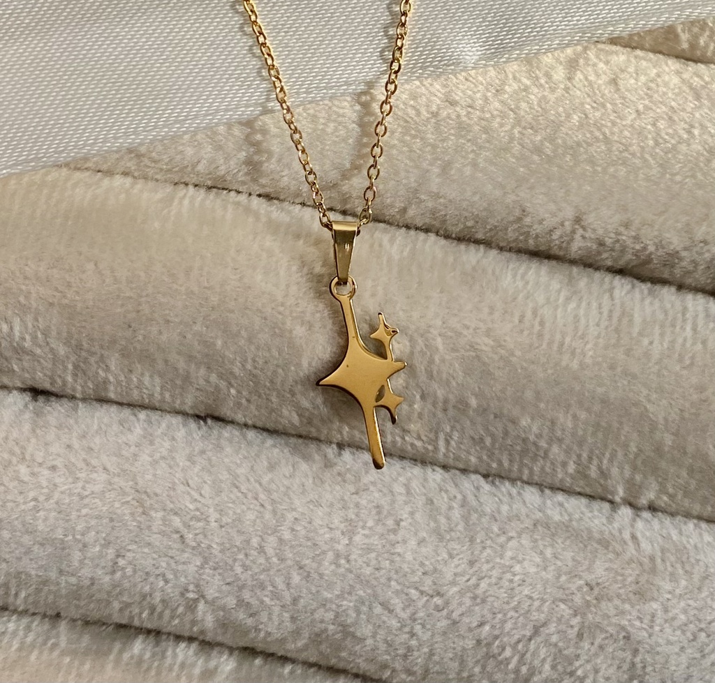 [14102] Stars Necklace 