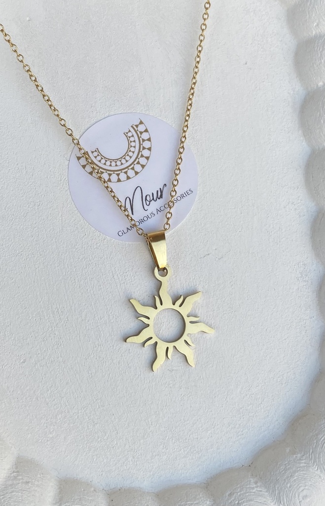 [14011] Sun Necklace