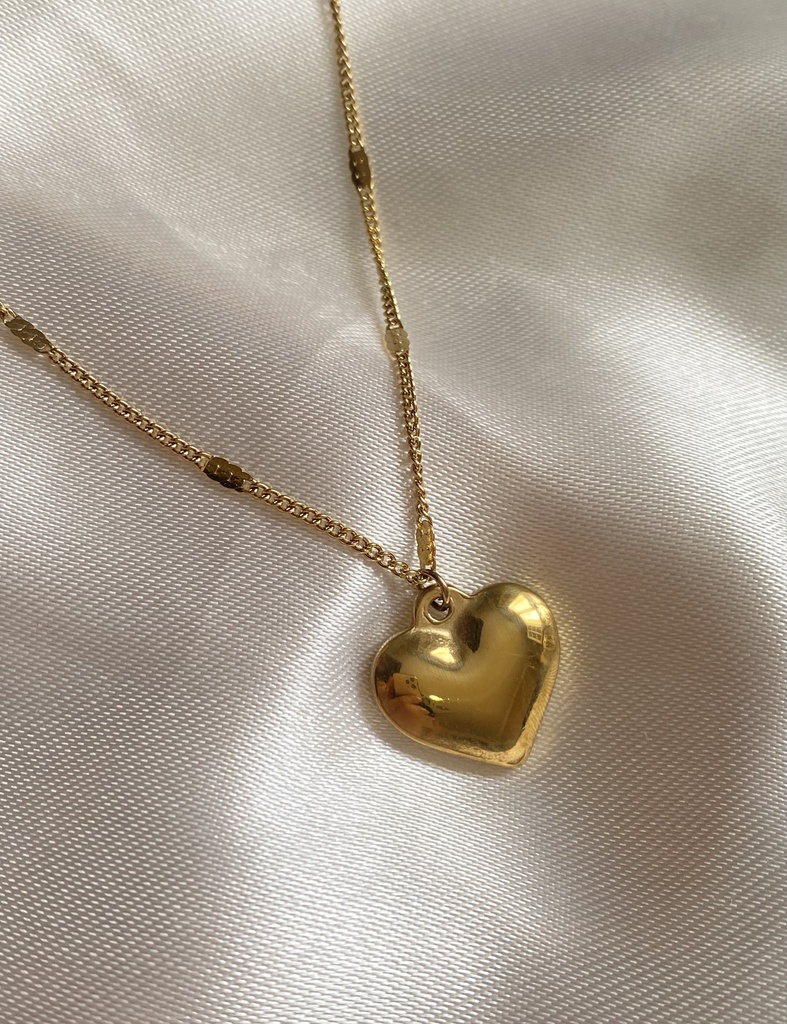 [14105] Heart Necklace 