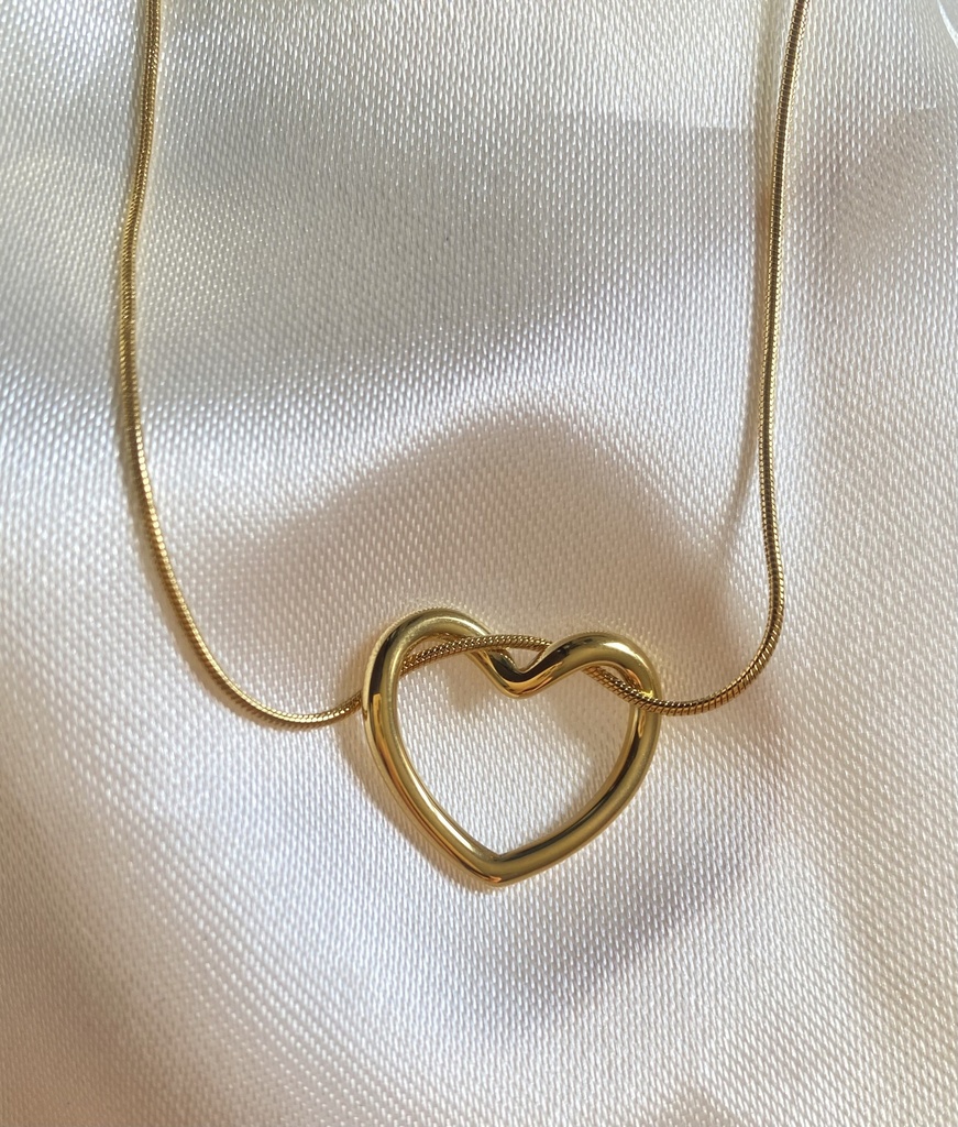[14119] Heart Necklace 