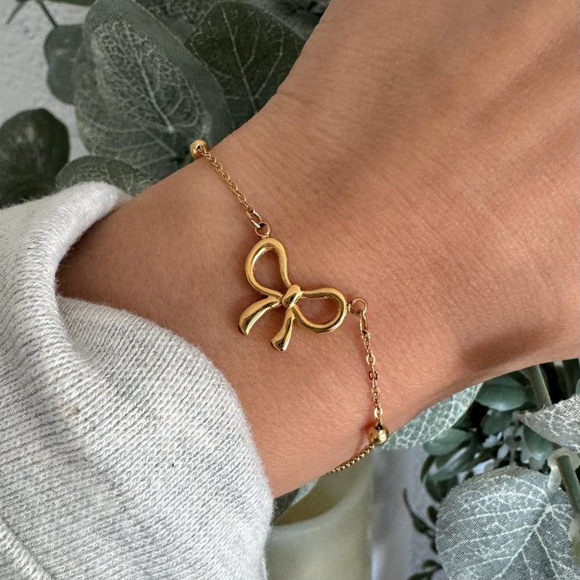 [13075] Bow Bracelet 