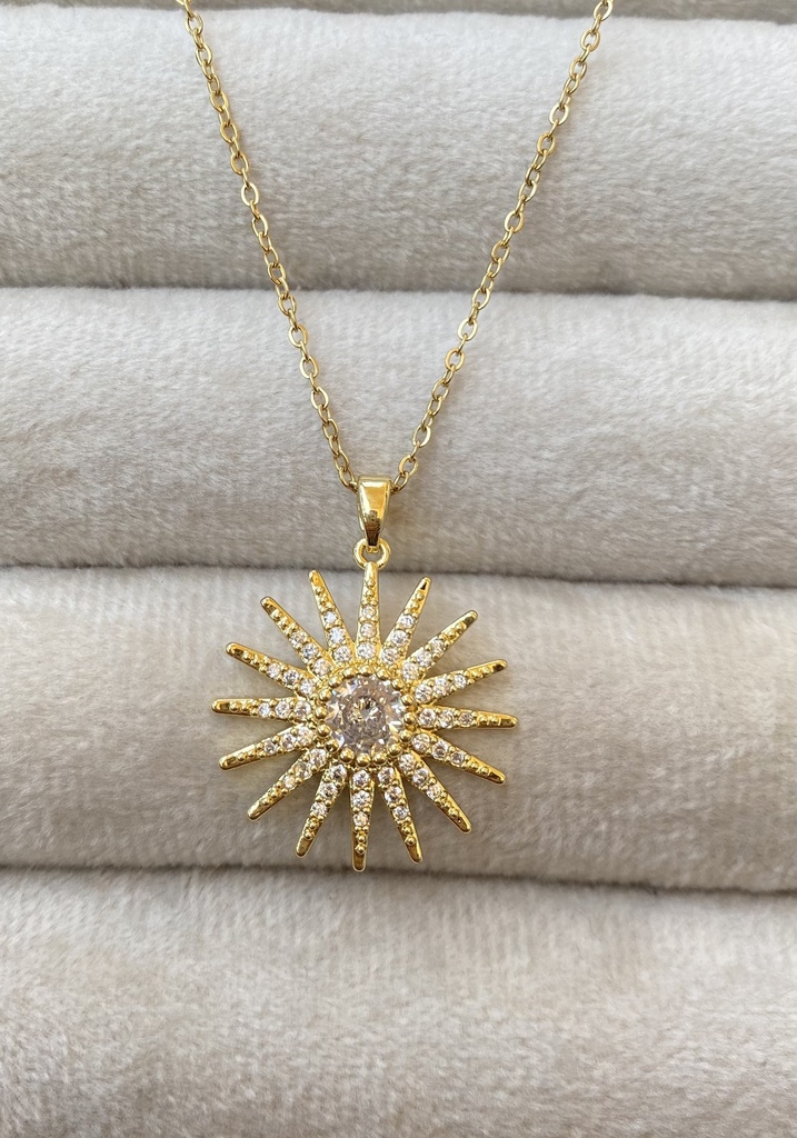 [14125] Sun bright Necklace 