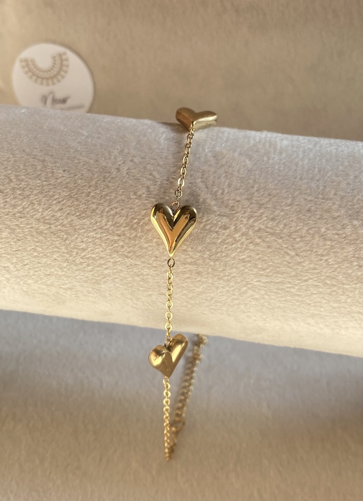 [13098] Hearts Bracelet 