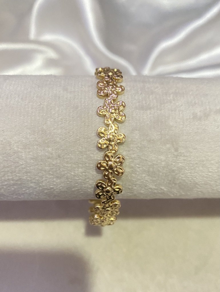 [13106] Flowers Bangle 
