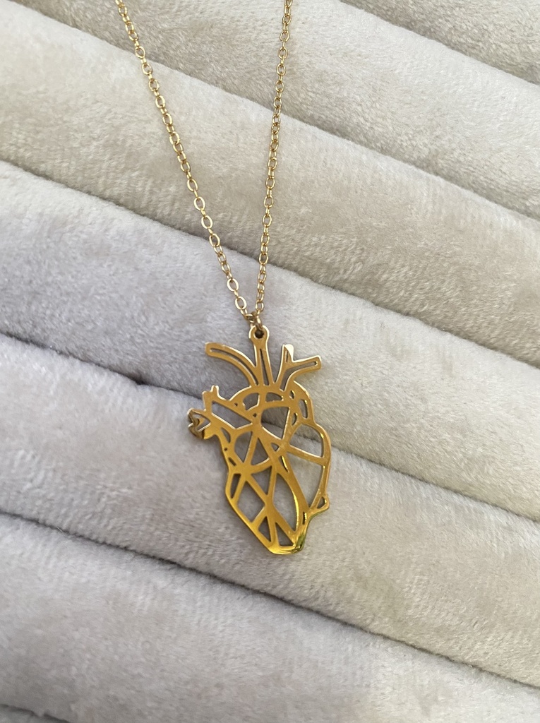 [14164] Heart Necklace 