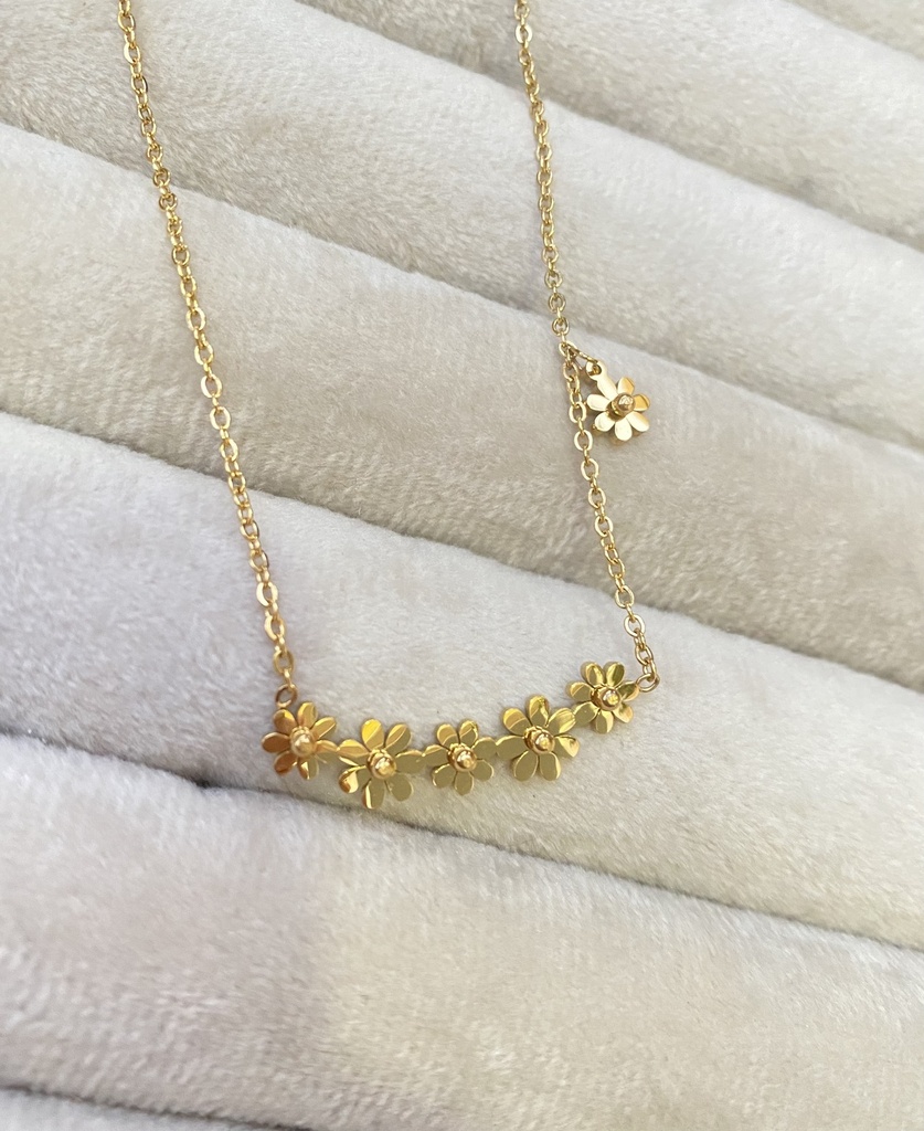 [14161] Flowers Necklace 