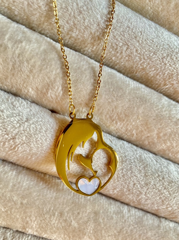 [14167] Mom&Baby Necklace 