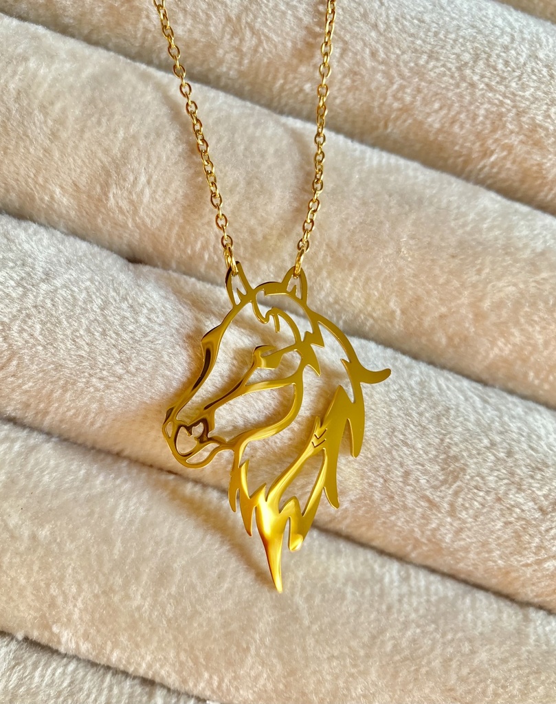 [14168] Horse Necklace 