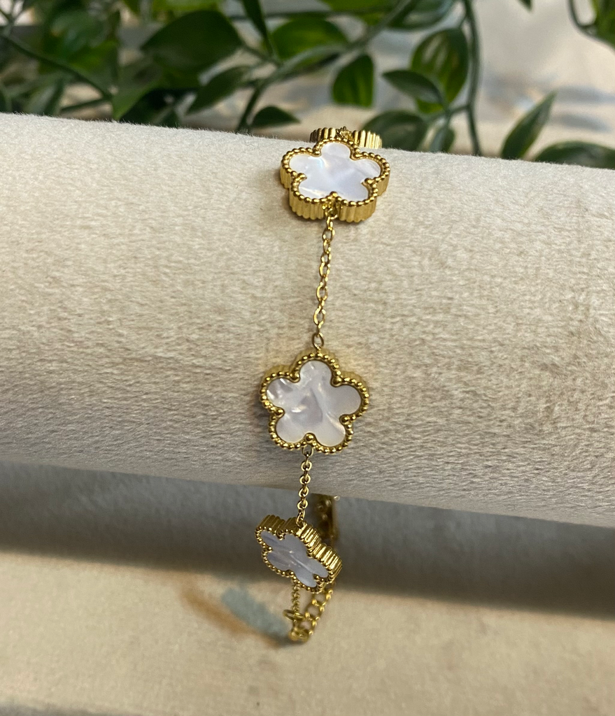 [13128] White Bracelet 
