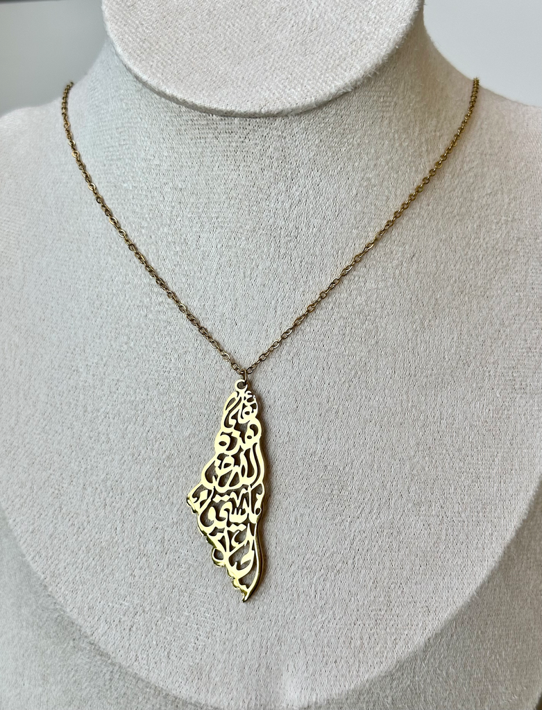 [14225] Palestine Necklace 2