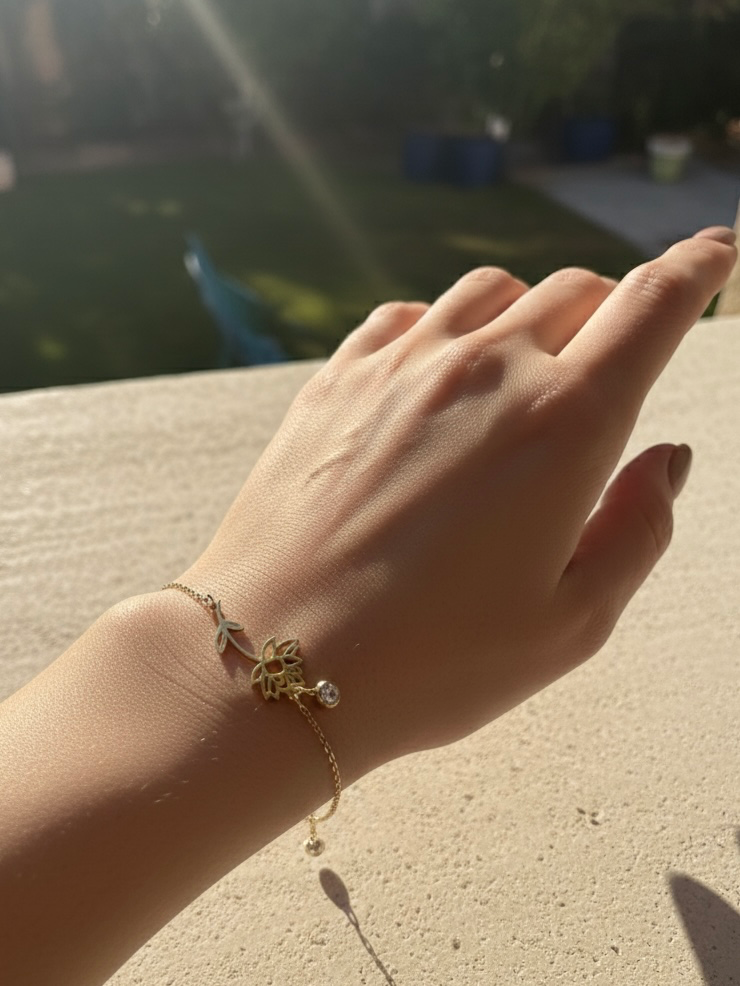[13170] Flower Bracelet 